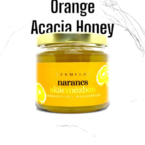 Orange in acacia honey 230g