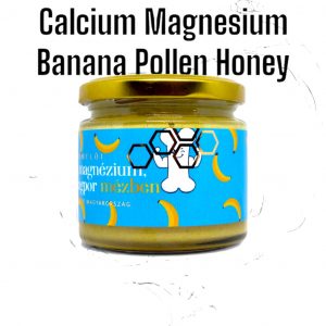 Calcium, magnesium, banana, pollen in honey 230g