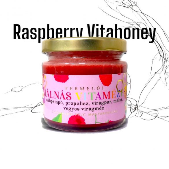 Raspberry Vitamin Honey 230g