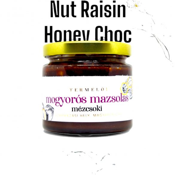 Hazelnut raisin honey chocolate 230g