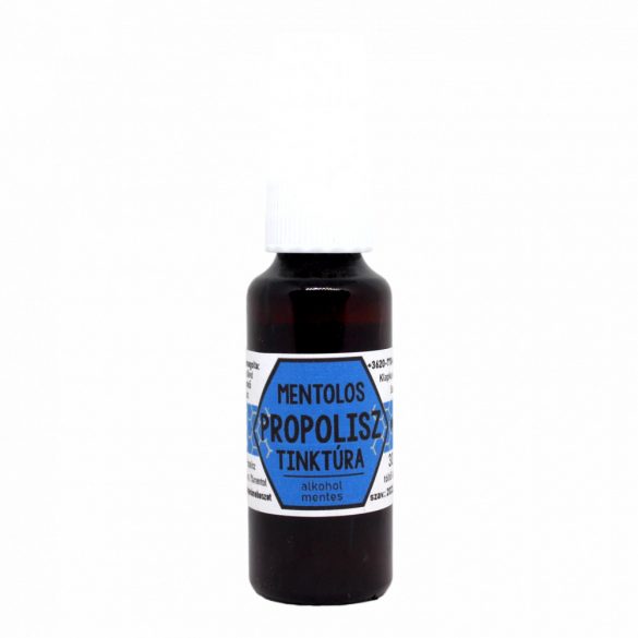 Menthol propolis tincture spray 30 ml non-alcoholic